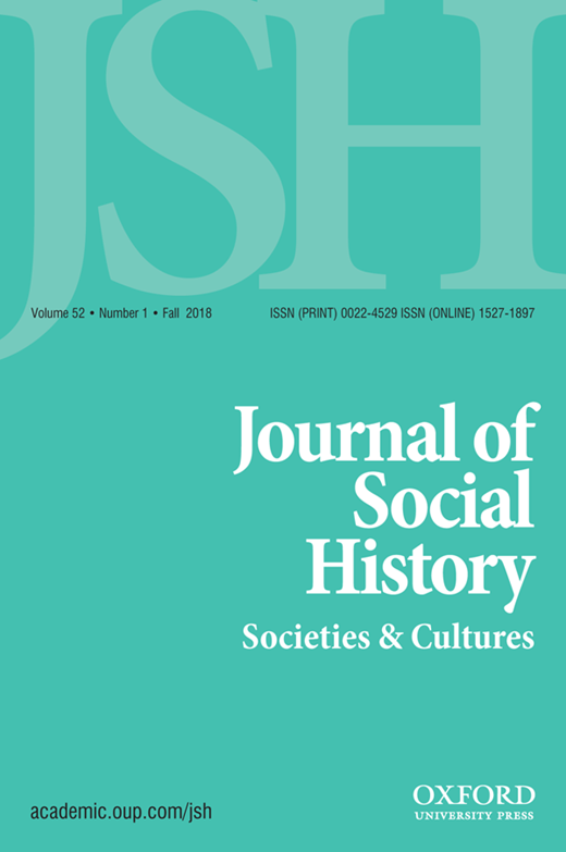 Workshop to Develop Digital History Articles for a Special Issue of the Journal of Social History